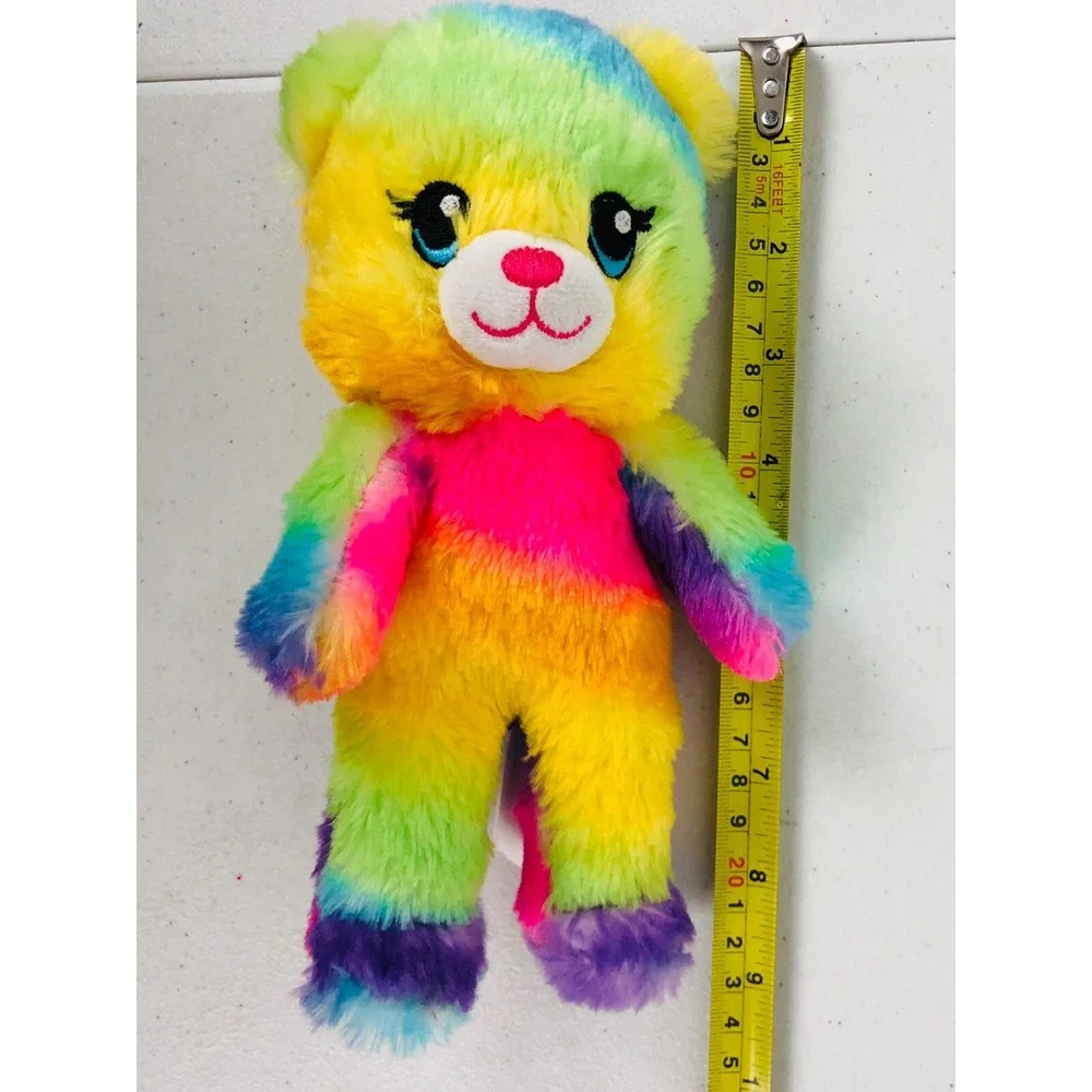 Build A Bear Workshop Buddies Rainbow Friends Bear Multicolor Clean 9